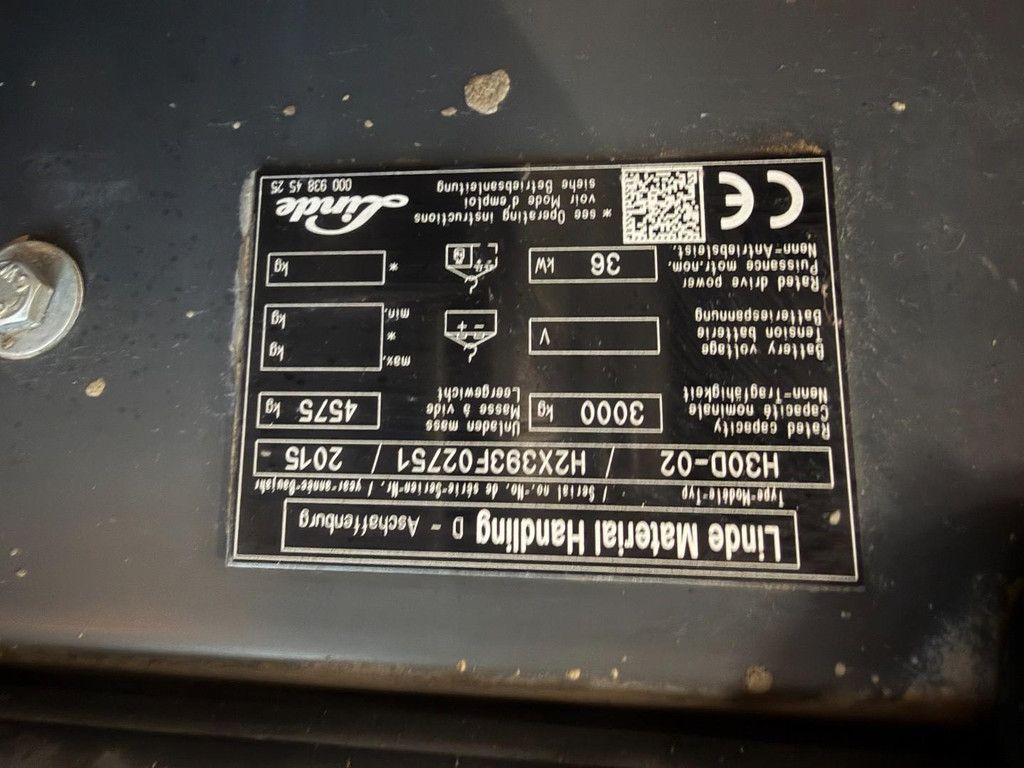 Linde H30D-02 MH16353