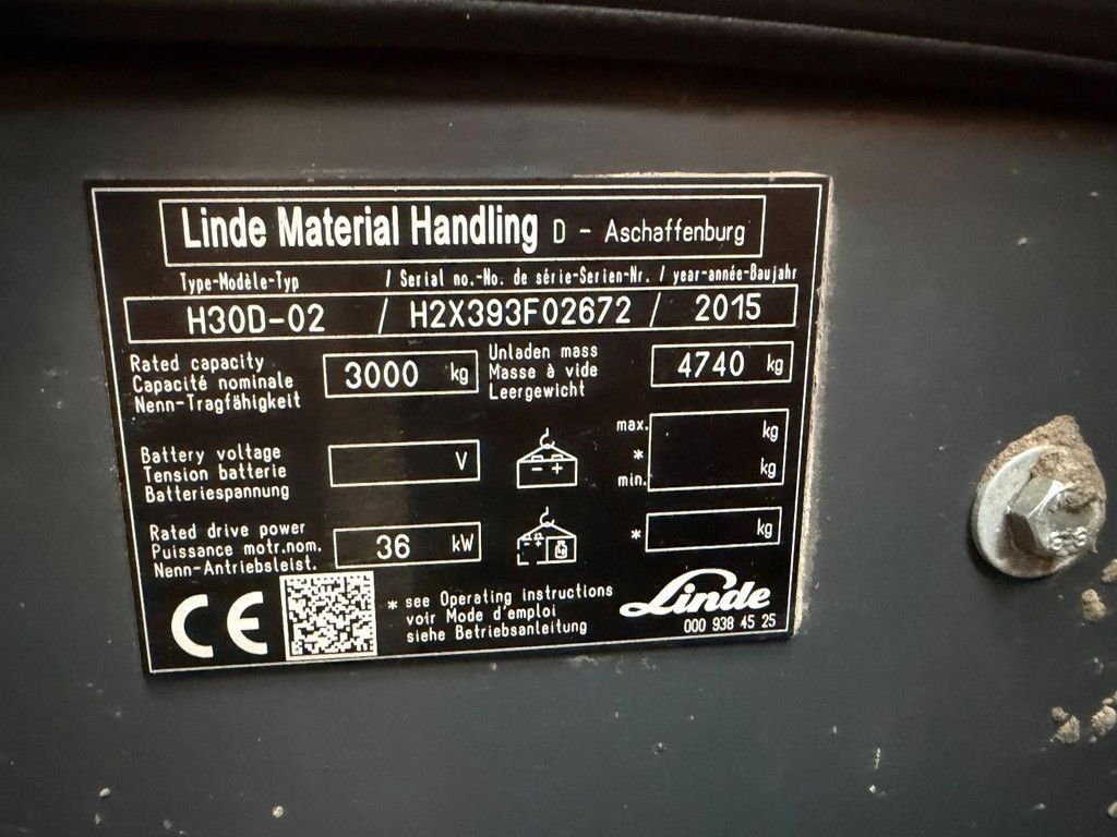Linde H30D-02 MH16352