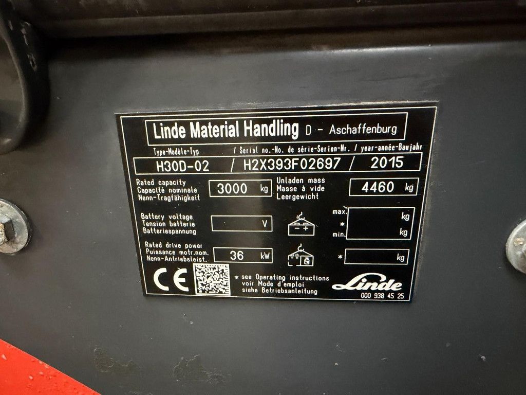 Linde H30D-02 MH16351