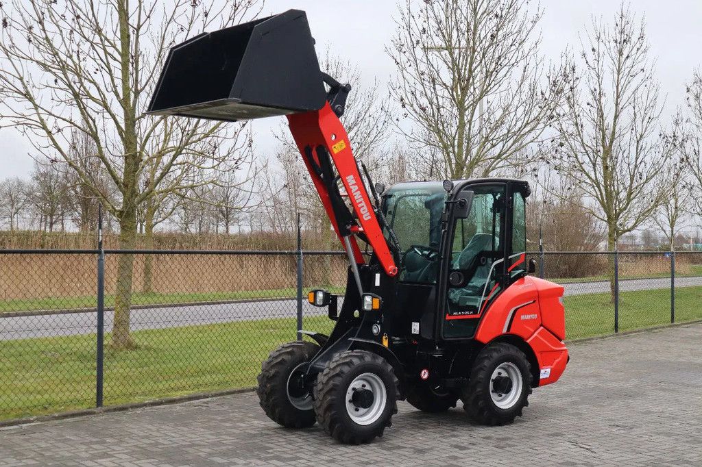 Manitou MLA 3-25 H | BUCKET | QUICK COUPLER | NEW UNUSED