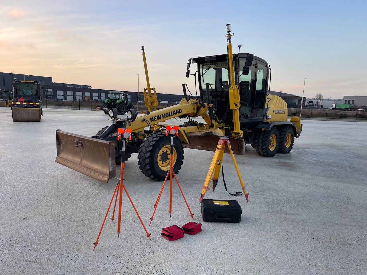 New Holland F108.7A Trimble GPS!!!