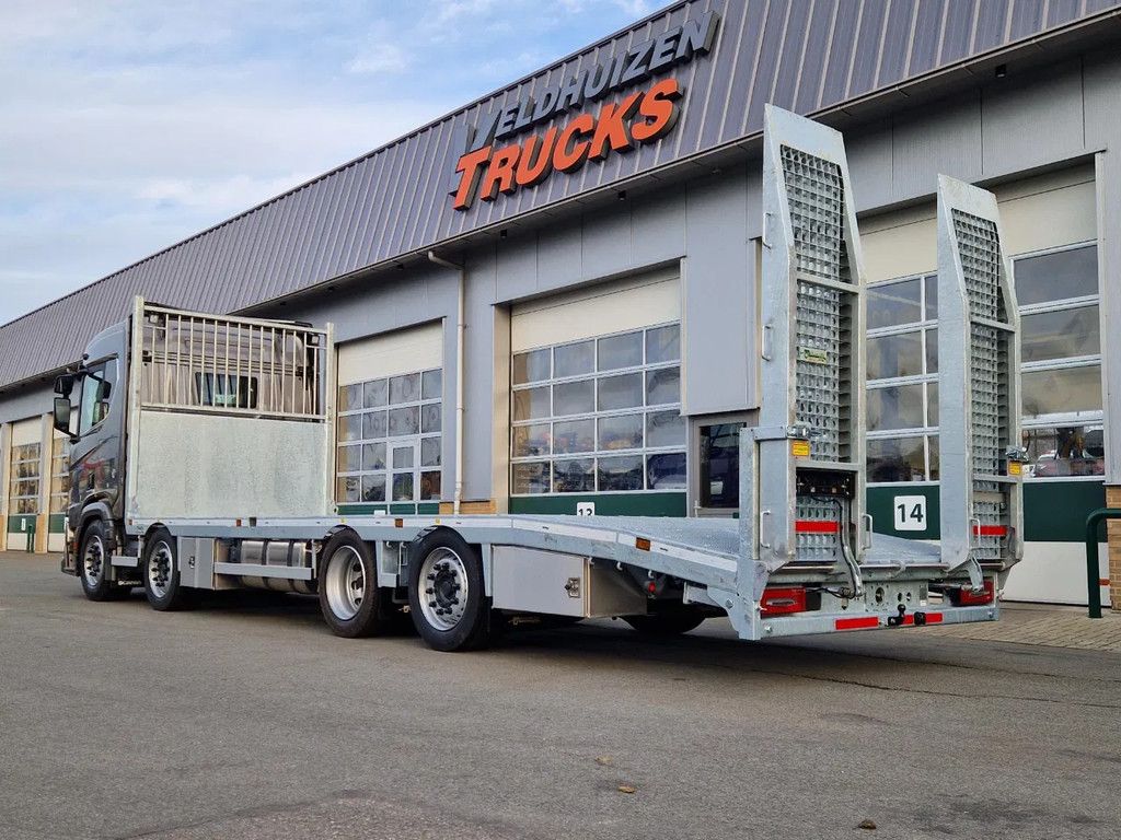 Scania 39-tons oprij R530 V8 8,80 m.