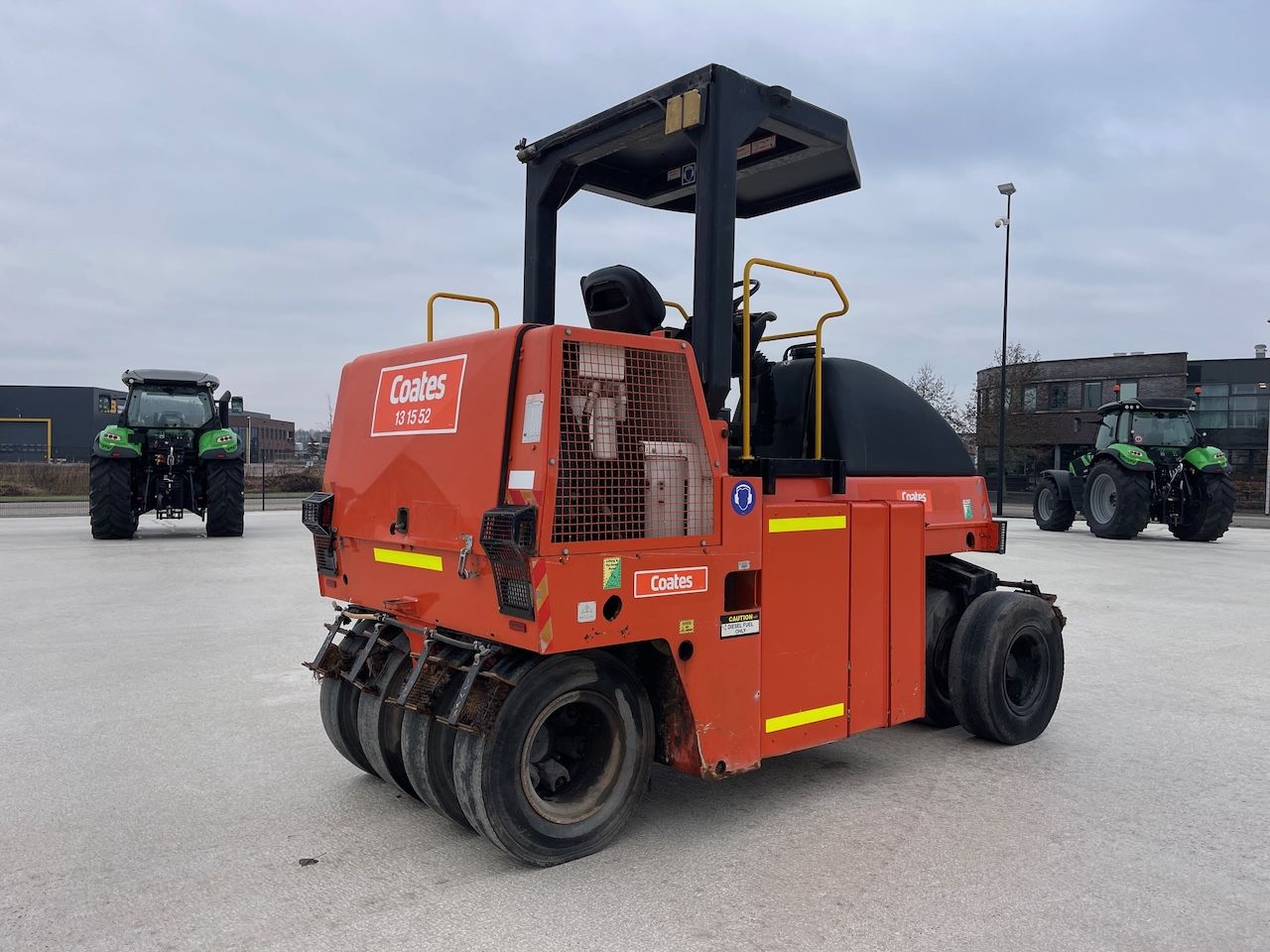 Dynapac CP142 Bandenwals