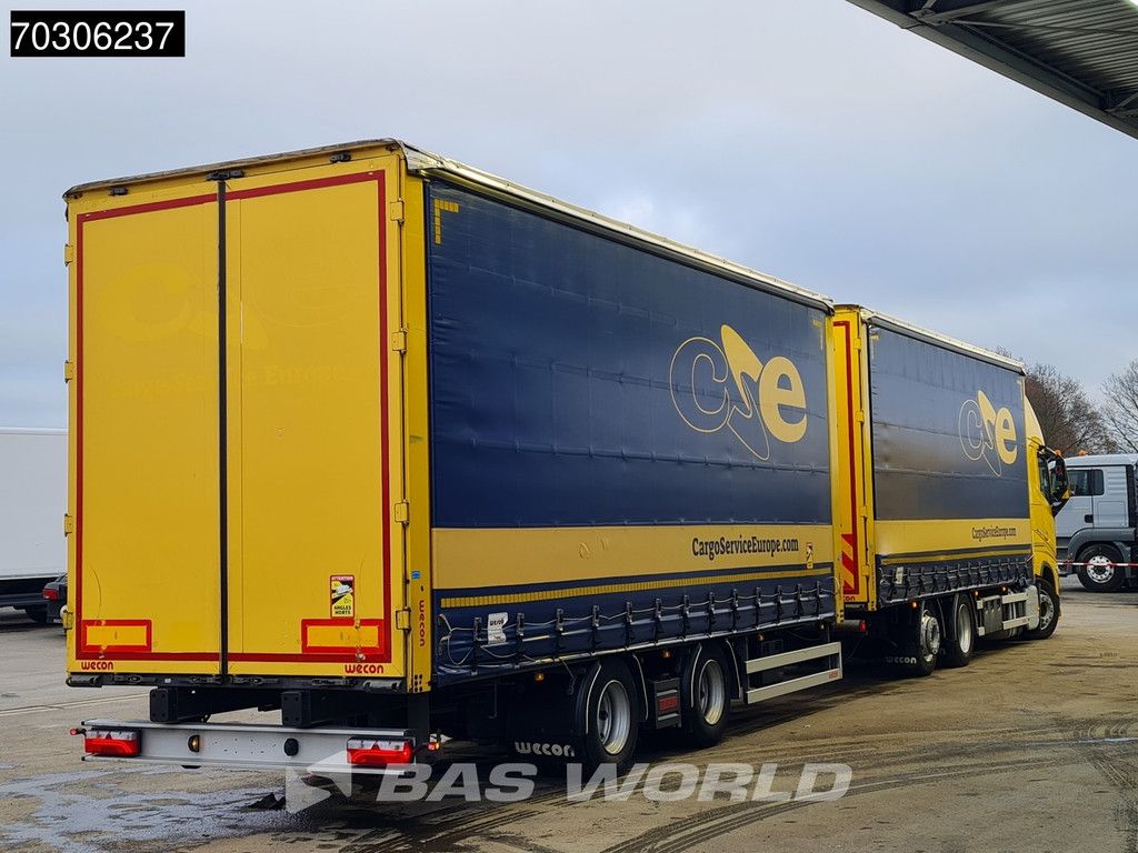 Volvo FH 460 6X2 Curtainsider Combi LNG Engine Sliding roof I-Park cool VEB+