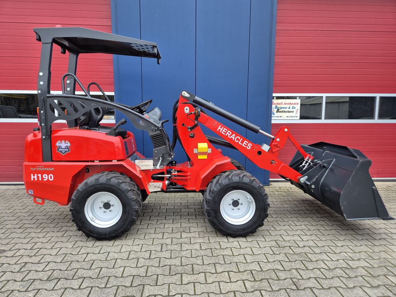 HERACLES H190 PRO SHOVEL YANMAR MOTOR LEASE MOGELIJK NIEUW