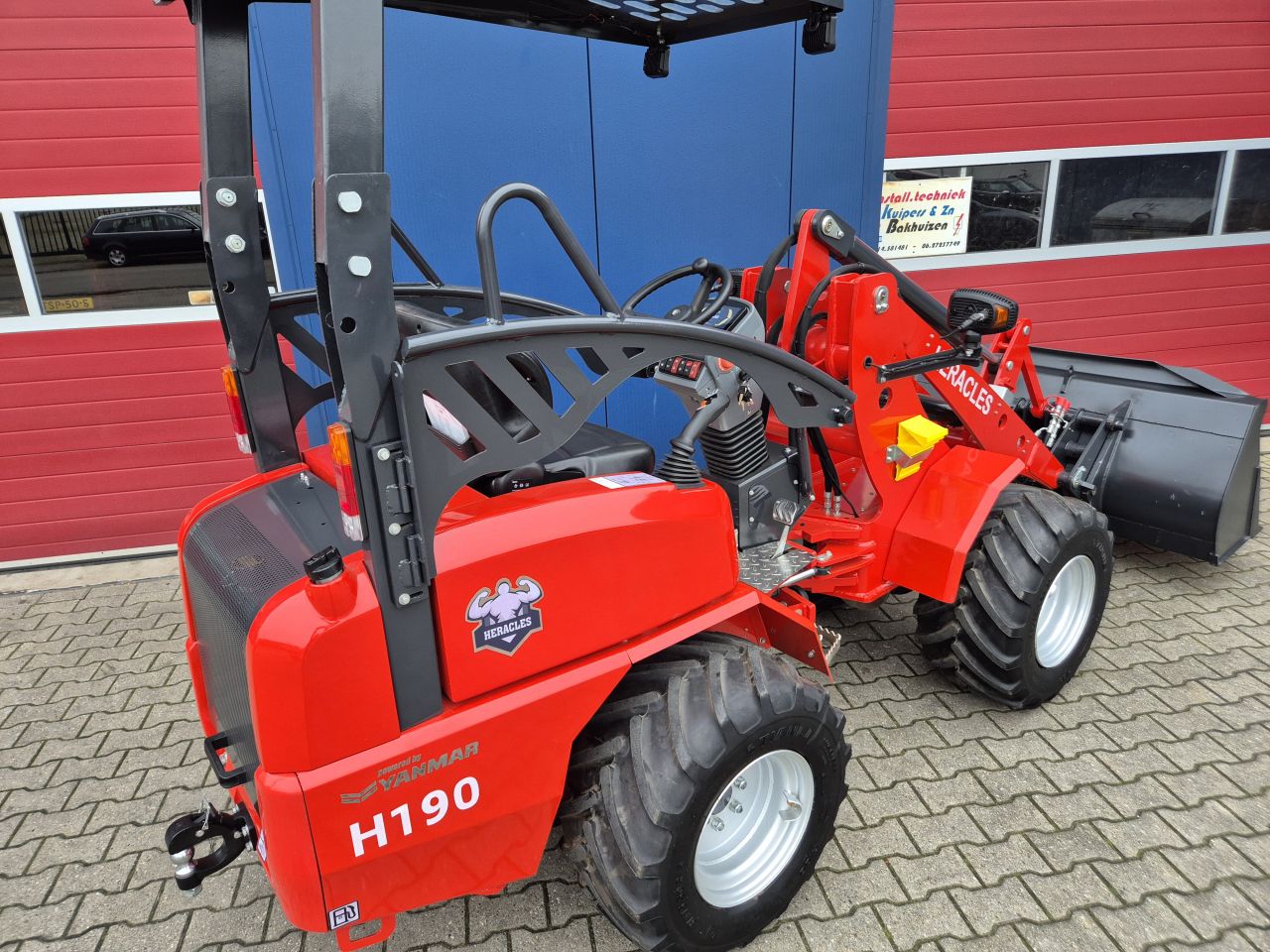 HERACLES H190 PRO SHOVEL YANMAR MOTOR LEASE MOGELIJK NIEUW