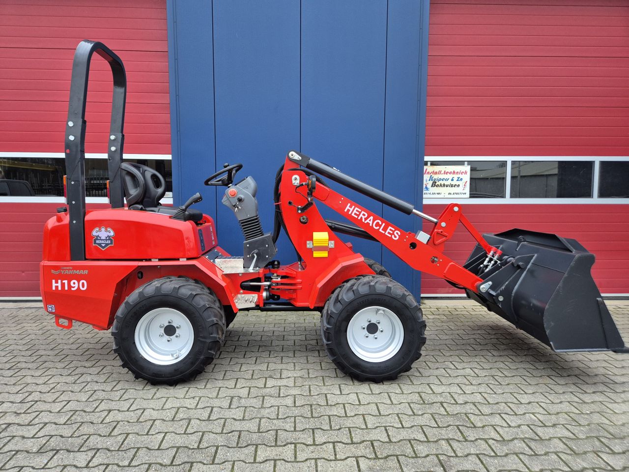 HERACLES H190 PRO SHOVEL YANMAR MOTOR LEASE MOGELIJK NIEUW