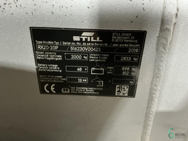 Gabelstapler Elektrisch Still RX20-20P 2019