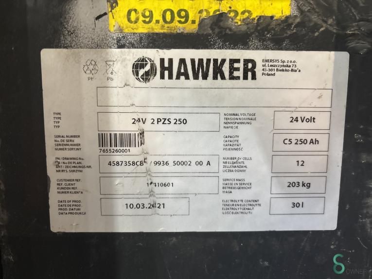 Hubwagen Elektrisch Still EXU-SF20 2018