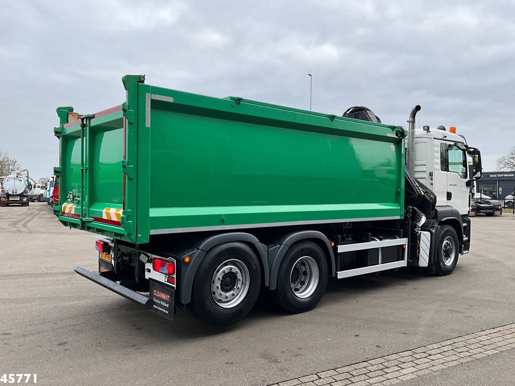 Man TGS 26.320 6x4H Hiab 14 Tonmeter laadkraan Just 165.674 km!