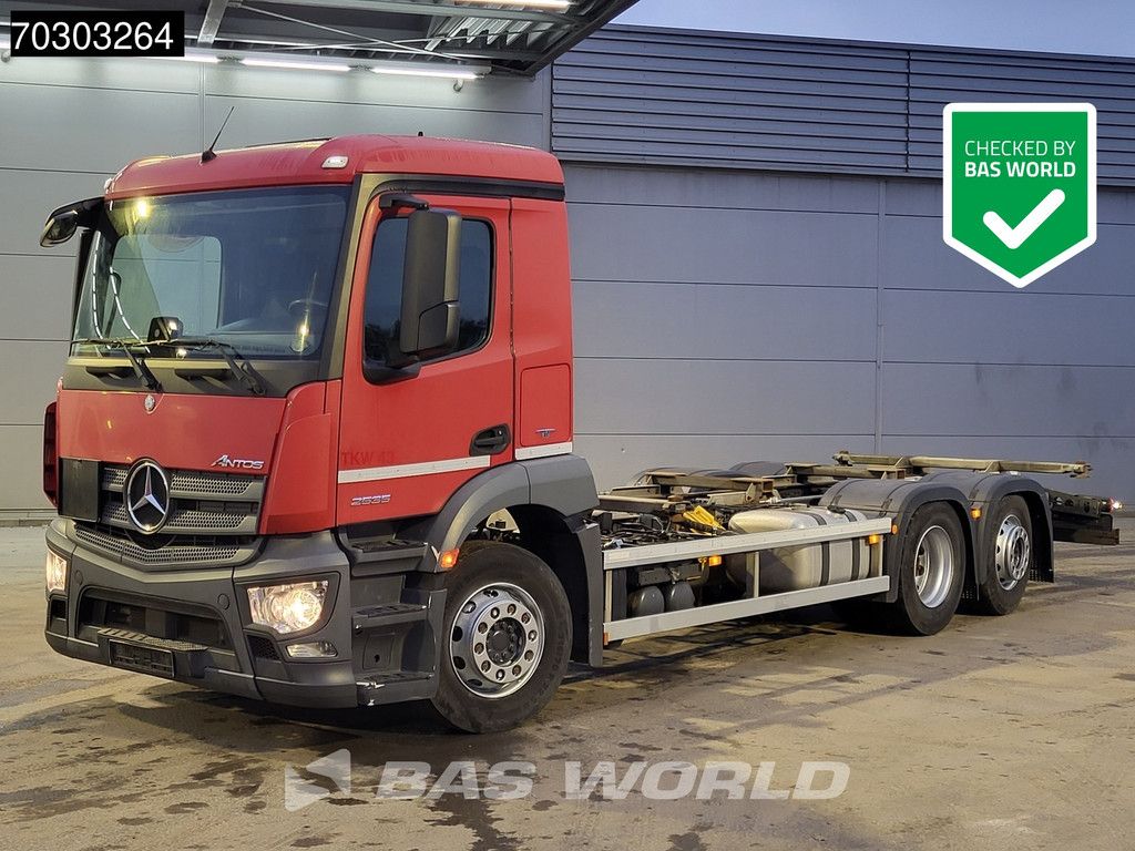 Mercedes Antos Antos 2535 6X2 BDF ADR Full Air Suspension Lift+Steering Axle Automatic Euro 6