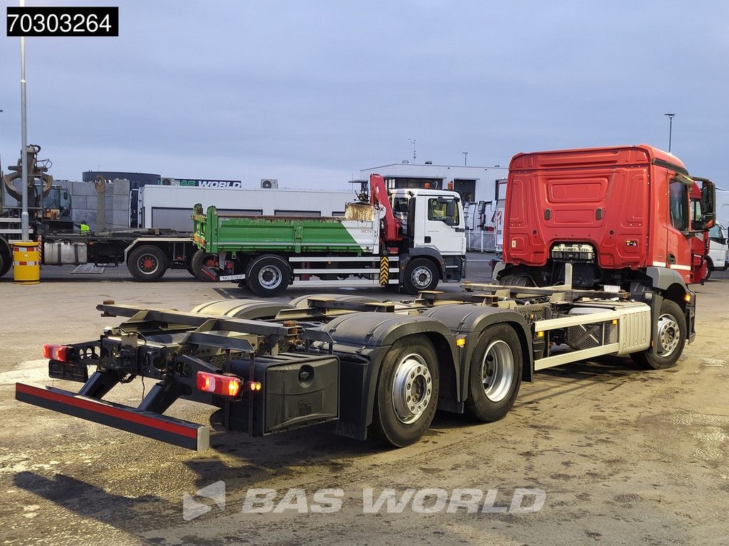 Mercedes Antos Antos 2535 6X2 BDF ADR Full Air Suspension Lift+Steering Axle Automatic Euro 6