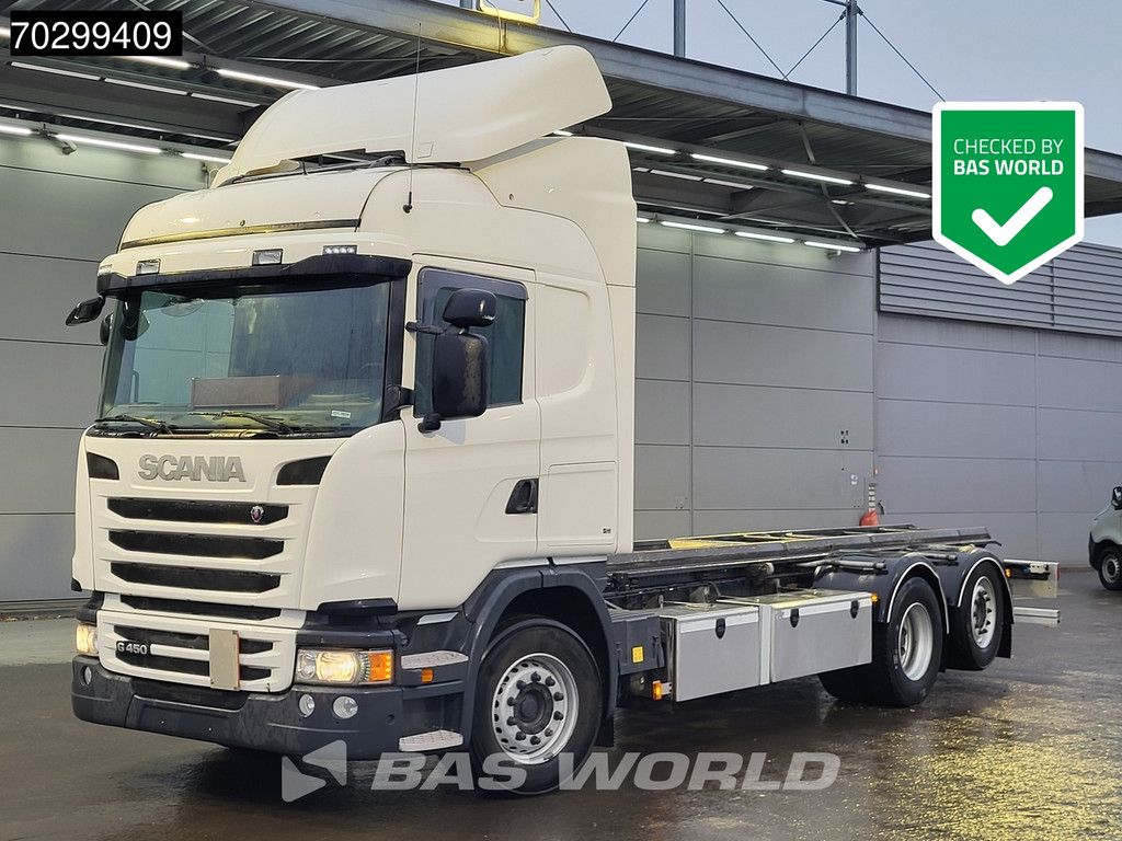 Scania G G450 6X2 Full air suspension Automatic Lift+steering Axle Euro 6