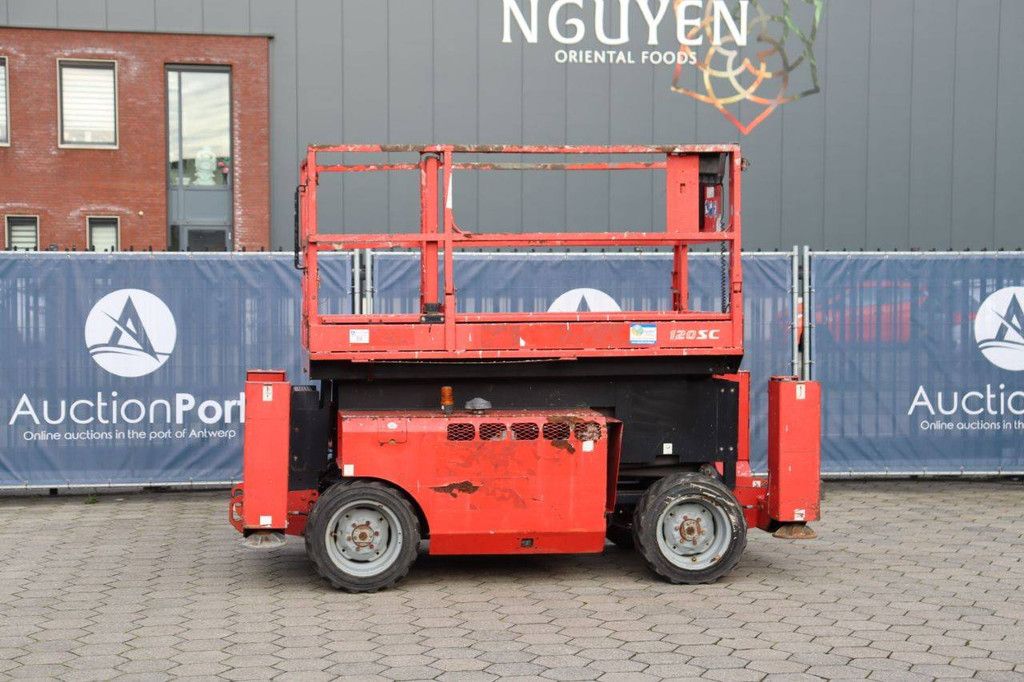 Manitou 120SC Diesel 11.96m Scissor Lift 2010