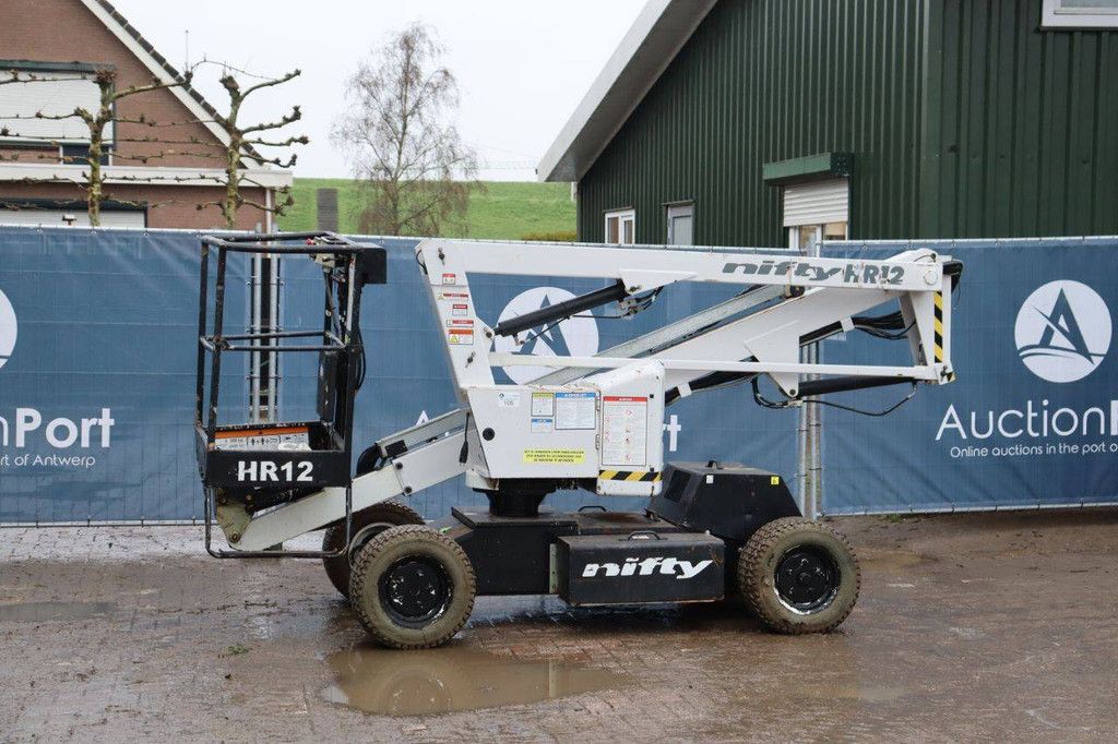 Nifty HR12 NDE Electric+Diesel 12.2m Articulated Boom Lift 2011