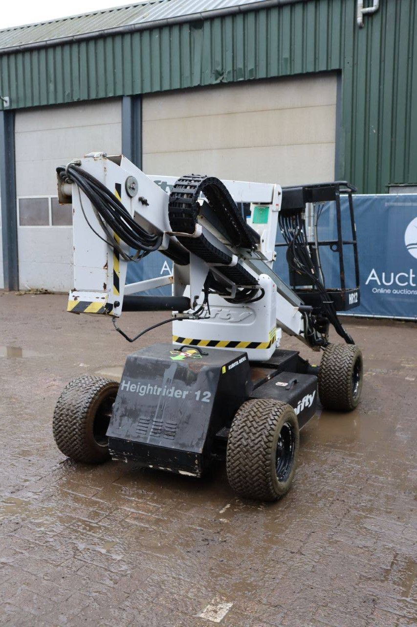 Nifty HR12 NDE Electric+Diesel 12.2m Articulated Boom Lift 2011