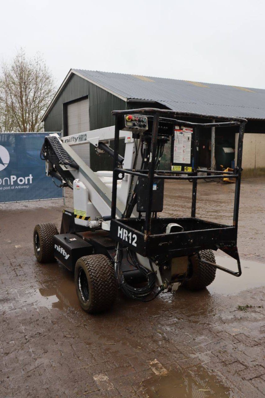 Nifty HR12 NDE Electric+Diesel 12.2m Articulated Boom Lift 2011