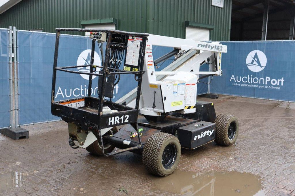 Nifty HR12 NDE Electric+Diesel 12.2m Articulated Boom Lift 2011