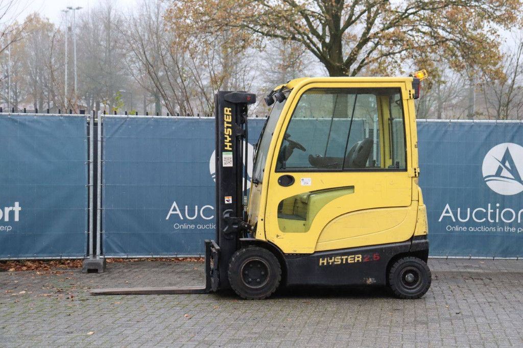 Hyster J2.5XN Electric Forklift 2360kg 4.95m 2017