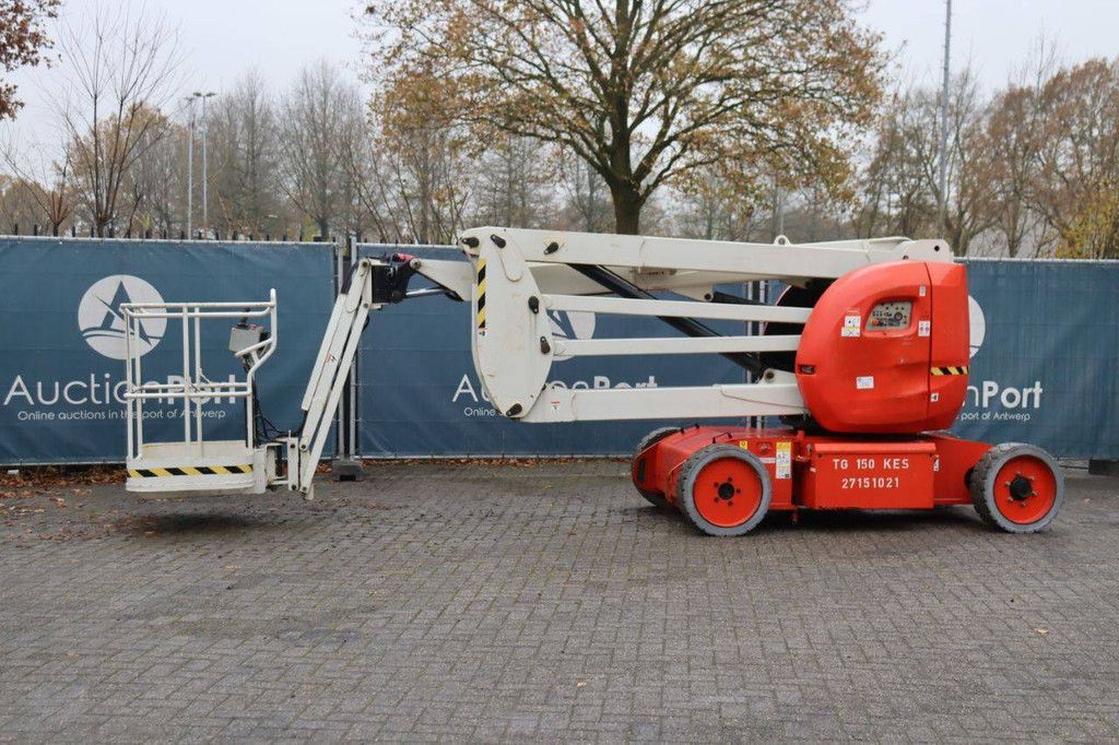 Manitou 150 AETJ compact articulated boom lift, electric, 14.60 m, 2012