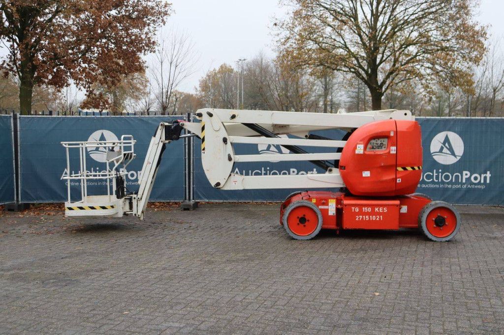 Manitou 150 AETJ compact articulated boom lift, electric, 14.60 m, 2012