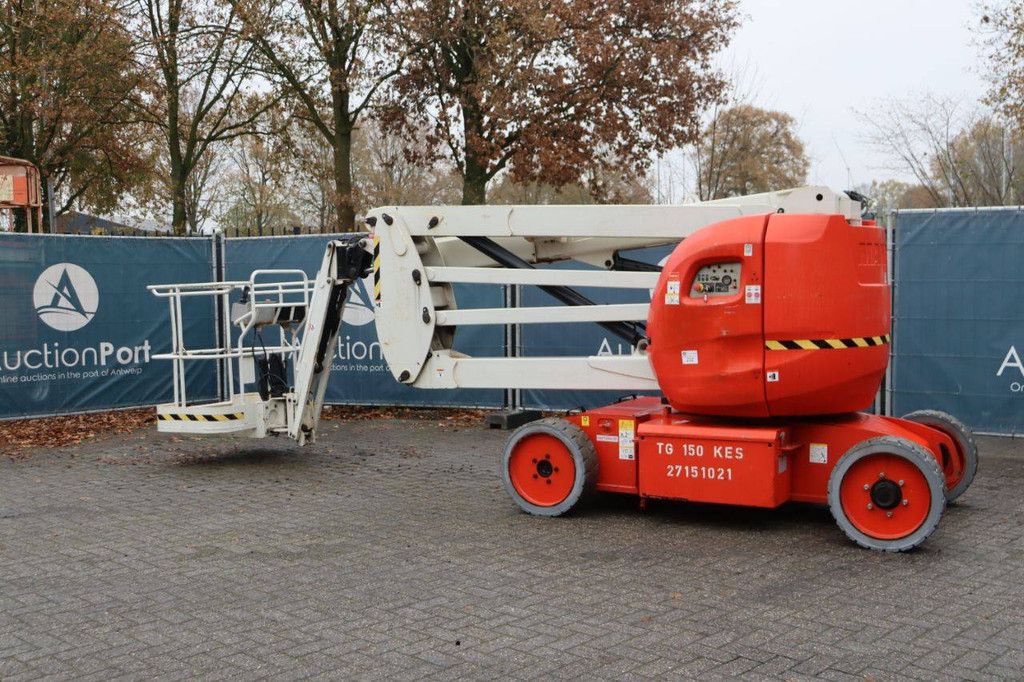 Manitou 150 AETJ compact articulated boom lift, electric, 14.60 m, 2012