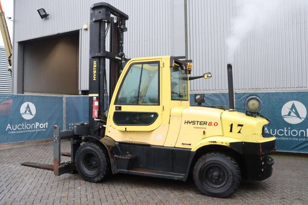 Gabelstapler Hyster H8.0FT LPG 8000kg 5.46m 2010