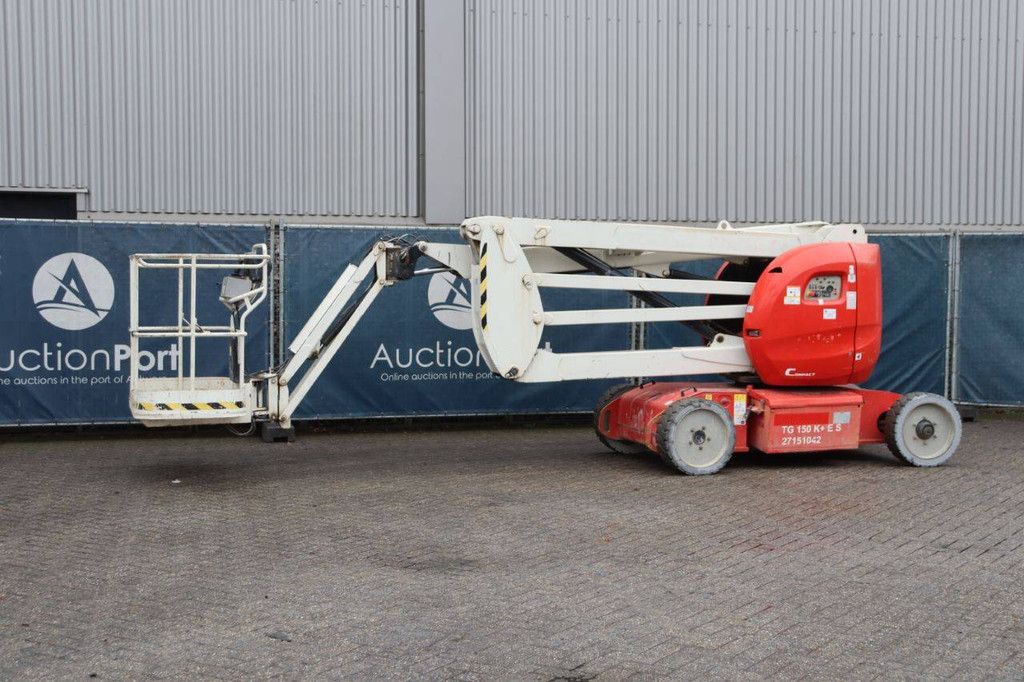Manitou 150AETJ Compact Electric Articulating Boom Lift 15m 2013