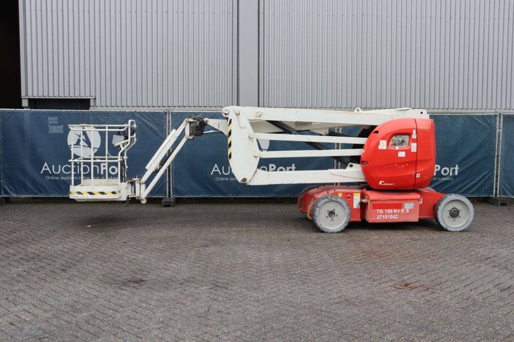 Manitou 150AETJ Compact Electric Articulating Boom Lift 15m 2013