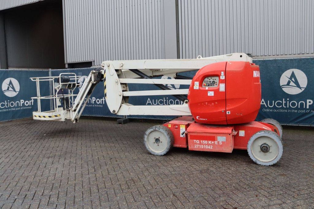 Manitou 150AETJ Compact Electric Articulating Boom Lift 15m 2013