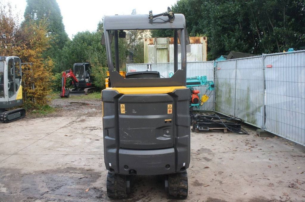 Mini excavator Volvo EC15E Diesel 12kW 2019
