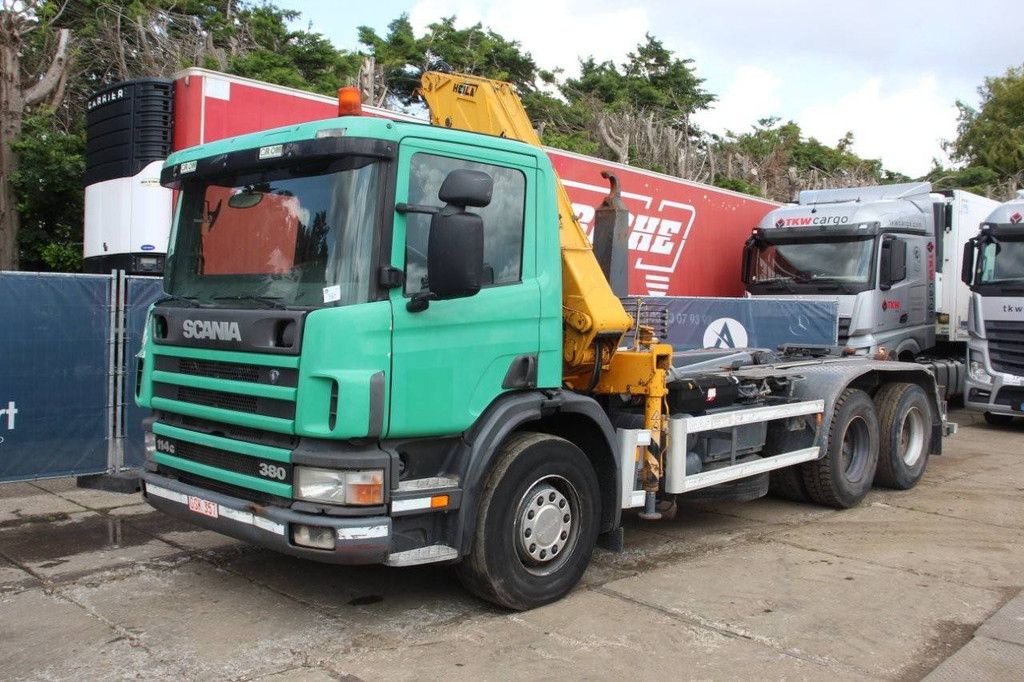 Hakenliftsystem LKW Scania P114CB6X2HZ Diesel