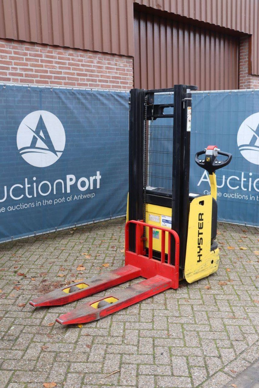 Stapelaar Hyster S1.0 AC Elektrisch 1000kg 2.8m 2014