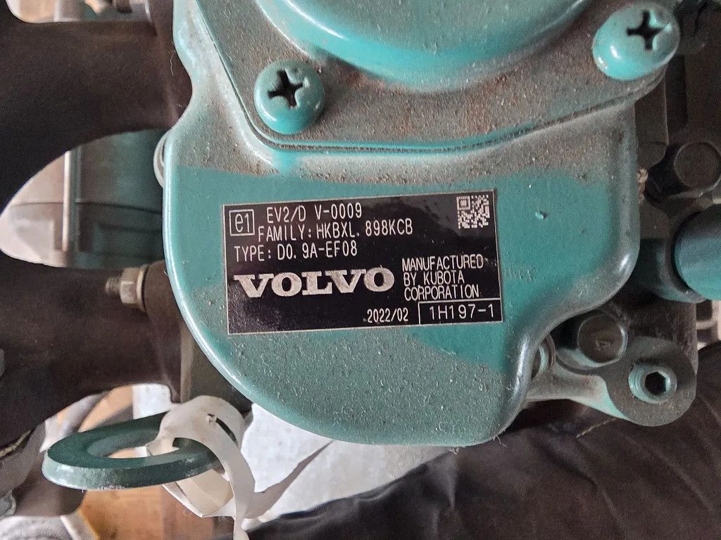 Kubota Dv-0009 motor nieuw volvo 3cil