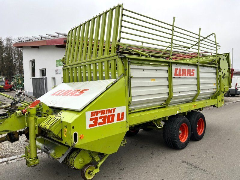 Claas Sprint 330 U Tandem mit drei Dosierwalzen