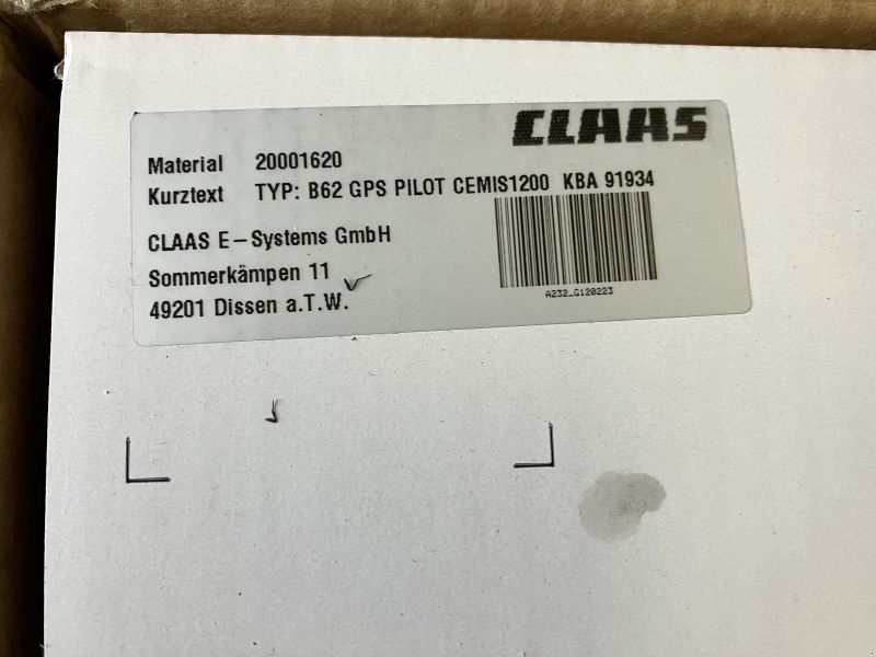 Claas CEMIS 1200 + SAT 900 RTK TC/SC