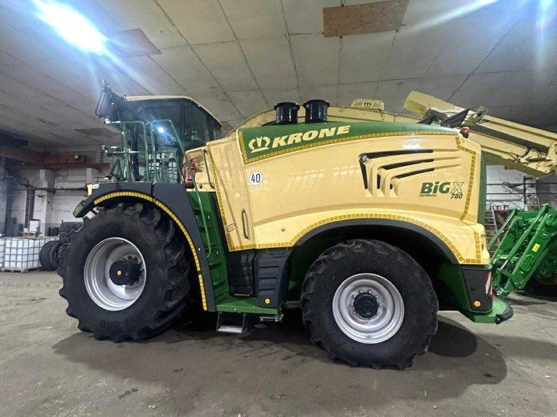 Krone Big X780 Allrad Steindetektor NIR, XCollect 900 Getreidema