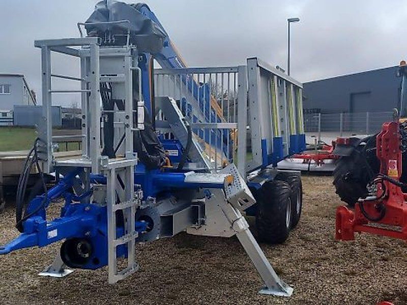 Binderberger Rückewagen RW 8 Alpin mit BK 7500 Kran