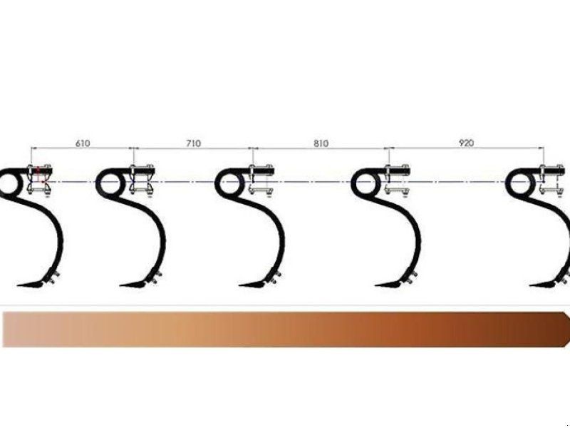 Agrisem Vibromulch 5-balkiger Flach 8 m Dpel U-Sem Walze