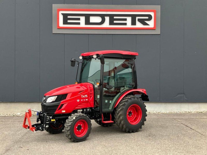 TYM T475 SH mit Kabine und Fronthydraulik