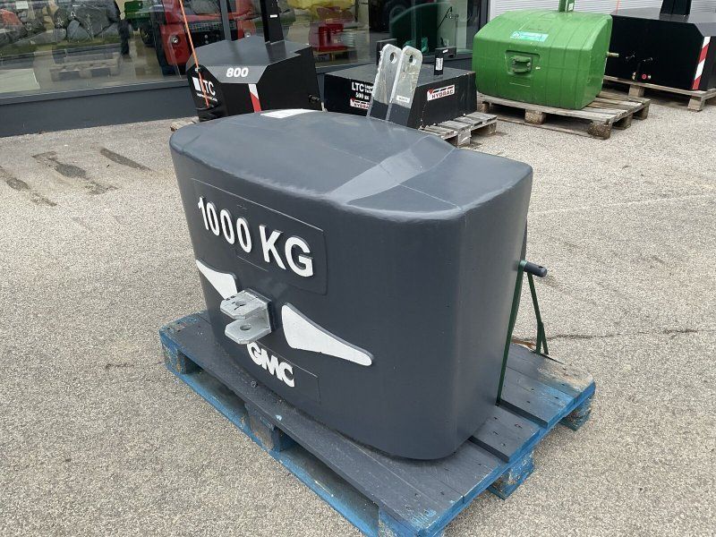 GMC 1000 KG Stahlbetongewicht