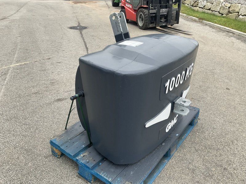 GMC 1000 KG Stahlbetongewicht