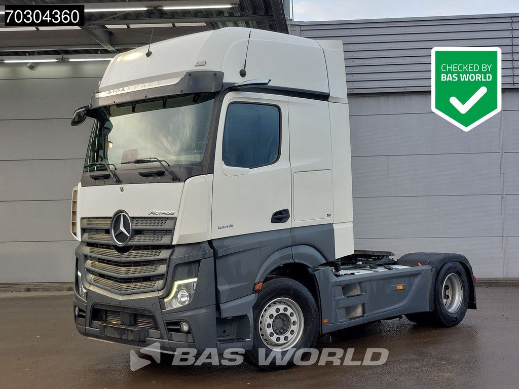 Mercedes Actros 1845 4X2 GigaSpace Retarder MirrorCam Navi Euro 6