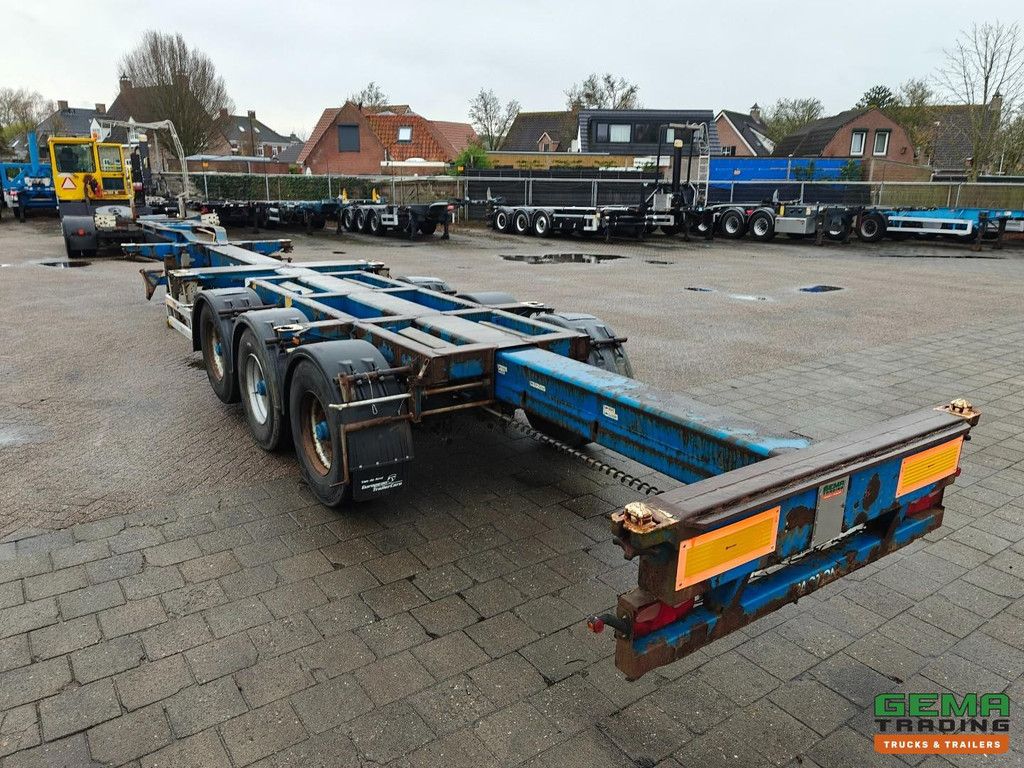 Pacton T3-010 3-achsiger BPW - MULTI - Trommelbremsen - Liftachse - 3x ausziehbar - TÜV bis 11/2026