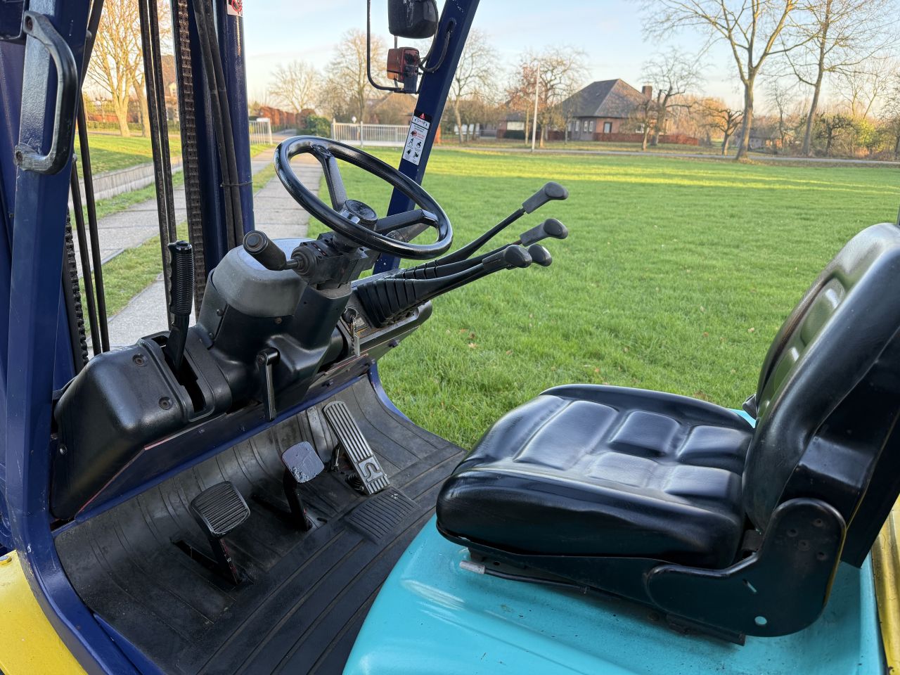 Komatsu 3 tonner lpg heftruck Sideshift + 4e ventiel