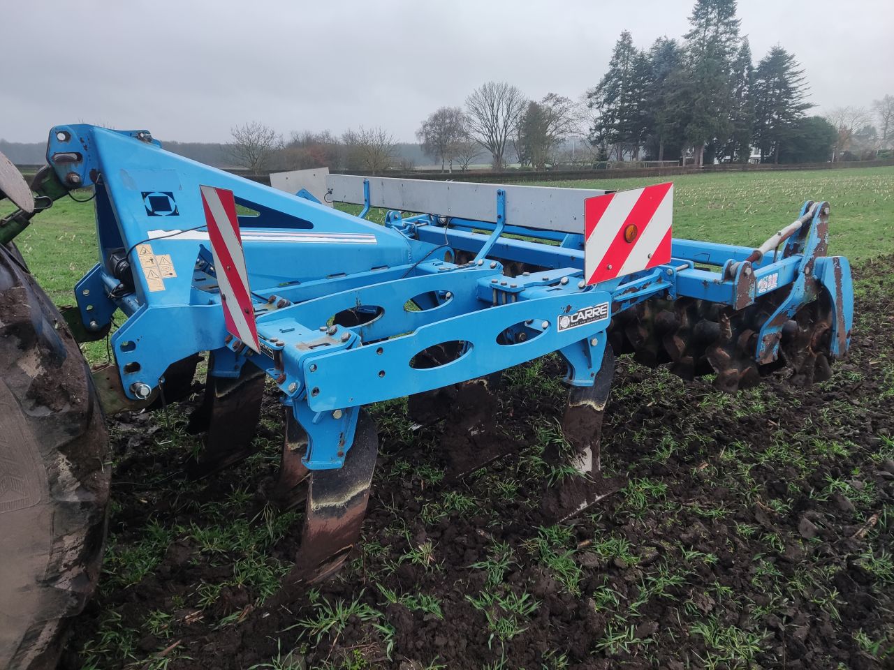 CARRE diepgronder (type Neolab Twin, werkbreedte 280 cm.,)