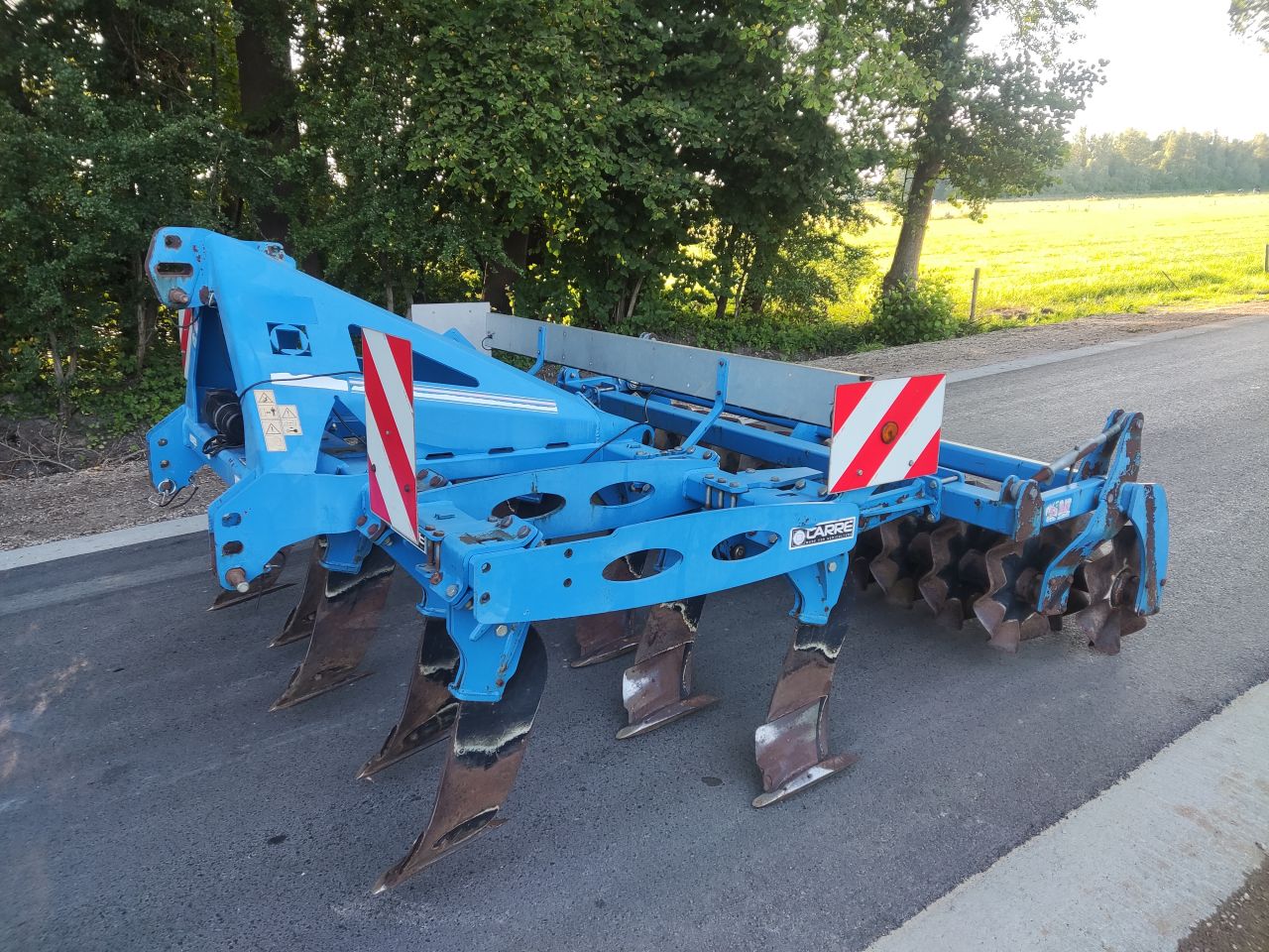 CARRE diepgronder (type Neolab Twin, werkbreedte 280 cm.,)