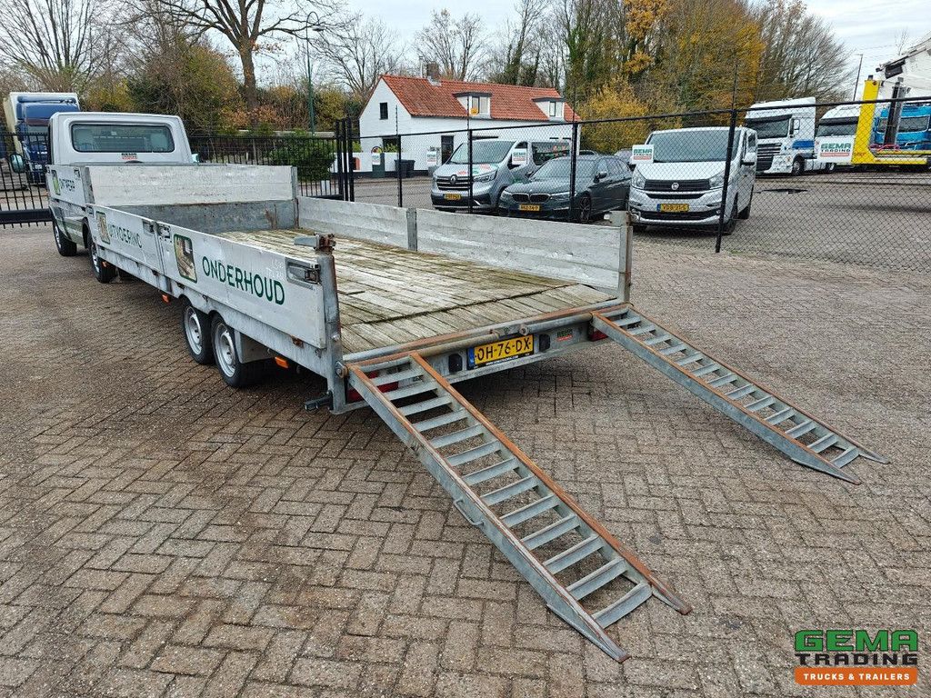 Kuiper PLSD 2 Achsen - BE Sattelauflieger - Verzinkt - HH Boden - Laderampen