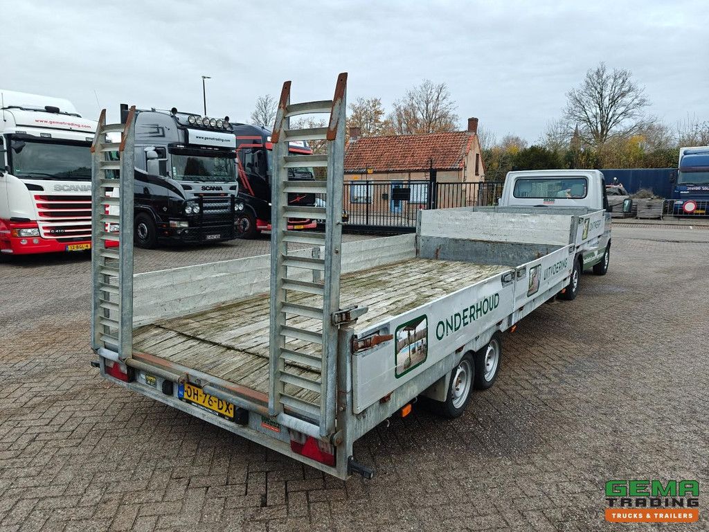 Kuiper PLSD 2 Achsen - BE Sattelauflieger - Verzinkt - HH Boden - Laderampen