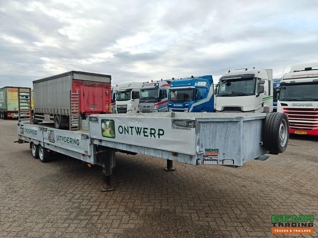 Kuiper PLSD 2 Achsen - BE Sattelauflieger - Verzinkt - HH Boden - Laderampen